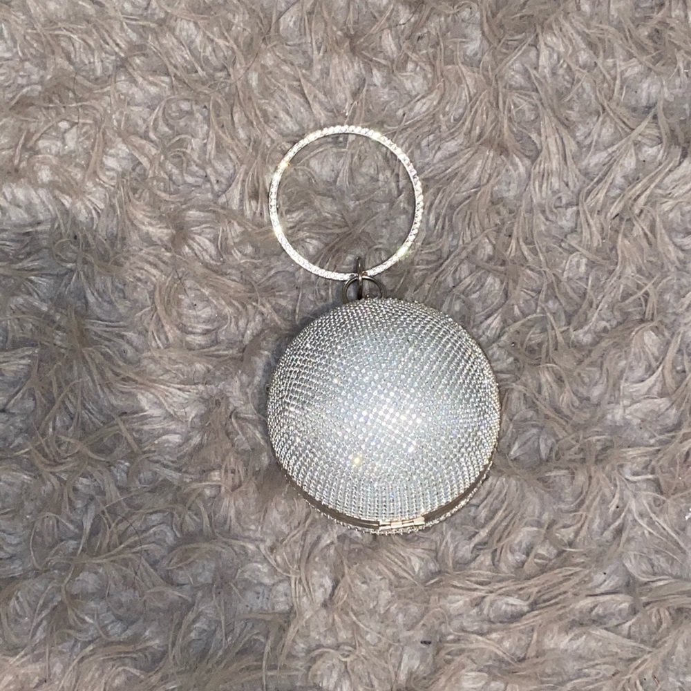 CRYSTAL BALL PURSE